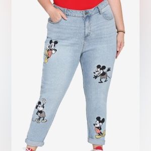 Her Universe Disney Mickey Mouse Mom Jeans
